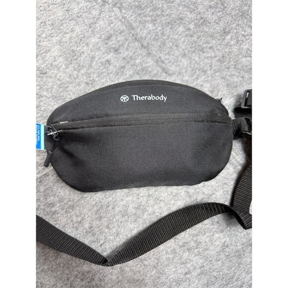 Therabody x United Airlines Polaris‎ Amenity Kit Crossbody Belt Bag Black Empty